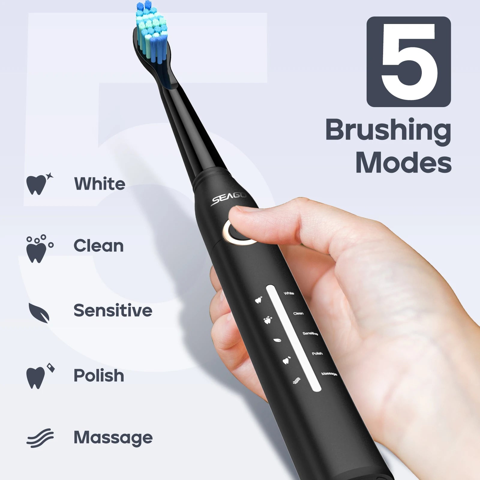 Adult Sonic Electric Toothbrush