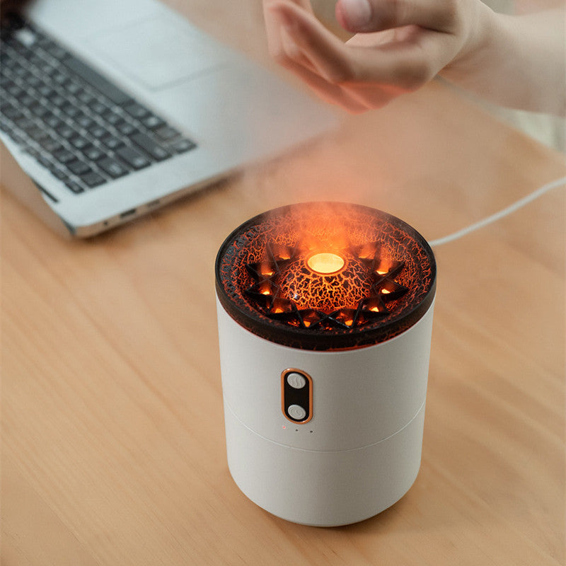 Volcano Aromatherapy Flame Humidifier